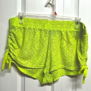 Joe Boxer fluorescent Green Lace Beach Shorts Size XXL